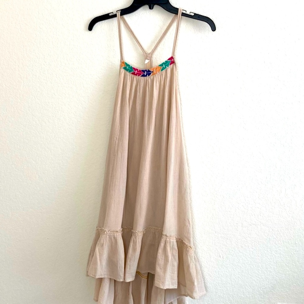 Free People Endless Summer gauze tank dress